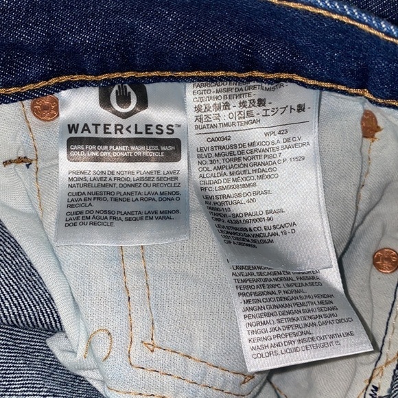 LEVI'S 501 ORIGINAL FIT MEN'S JEANS - Picture 11 of 11